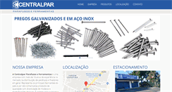 Desktop Screenshot of centralparba.com.br